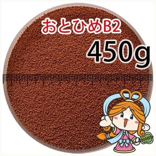 沈降性 沈下性 日清丸紅飼料おとひめB2 0.36～0.62mm 450g小分け品 メール便／金魚小屋-希-福岡／3日 500gから規格変更