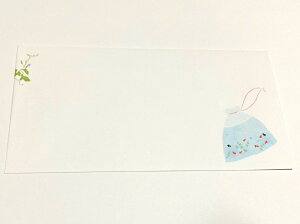 【要確認】店頭受け取り★同梱プレゼント対応★〈ev-435〉横型封筒/金魚のひるね/size92×180mm/同柄6枚入/夏(メール便/福岡/3日) 豆娘giveaway