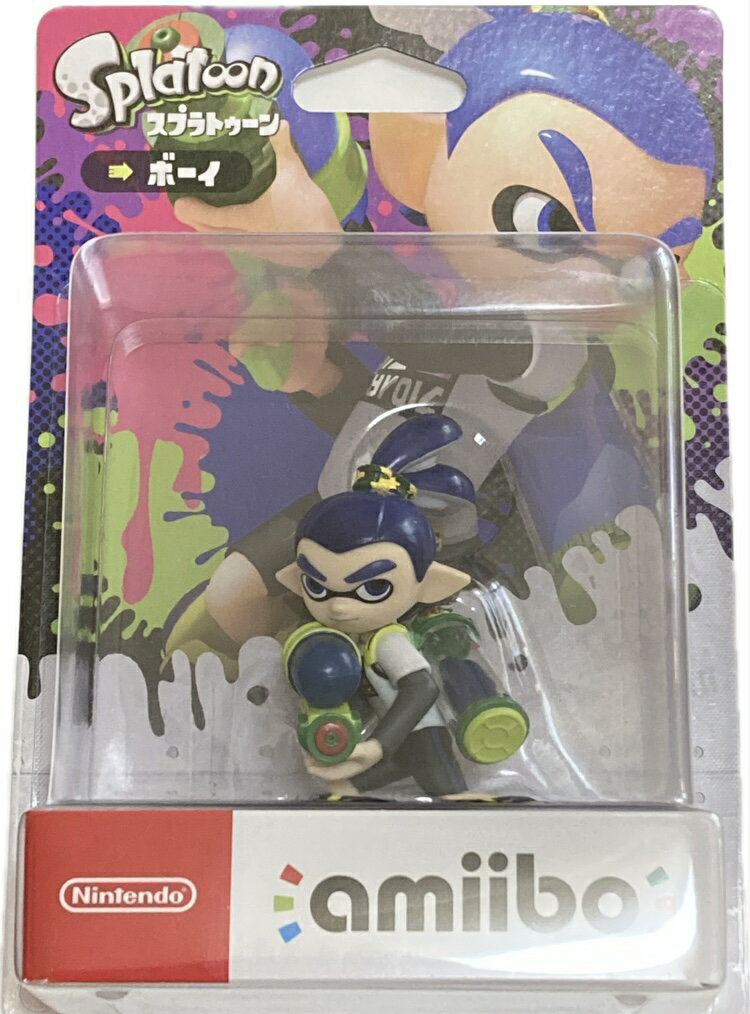 【要確認】店頭受け取り★同梱プレゼント対応★〈NVL-C-AEAB〉訳あり(パケ傷みあり)amiiboアミーボ【ボーイ】 (スプラトゥーンシリーズ)/WiiU(宅配便/福岡/3日) 豆娘giveaway
