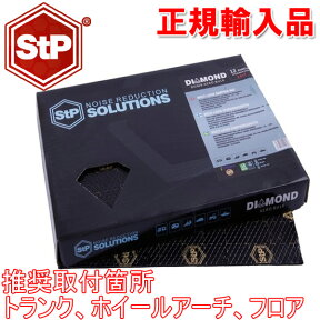 デッドニングの新定番 StP STP Bomb Aero Bulk Pack ばら売り 1枚ロシアからやってきた制振シート