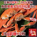 【送料無料】ブランドタグ付き 特上松葉ガニ 茹で 特大サイズ2枚(活カニ時2枚で2kg前後)【かに/カニ/蟹】(どさんこファクトリー北海道)はコチラ