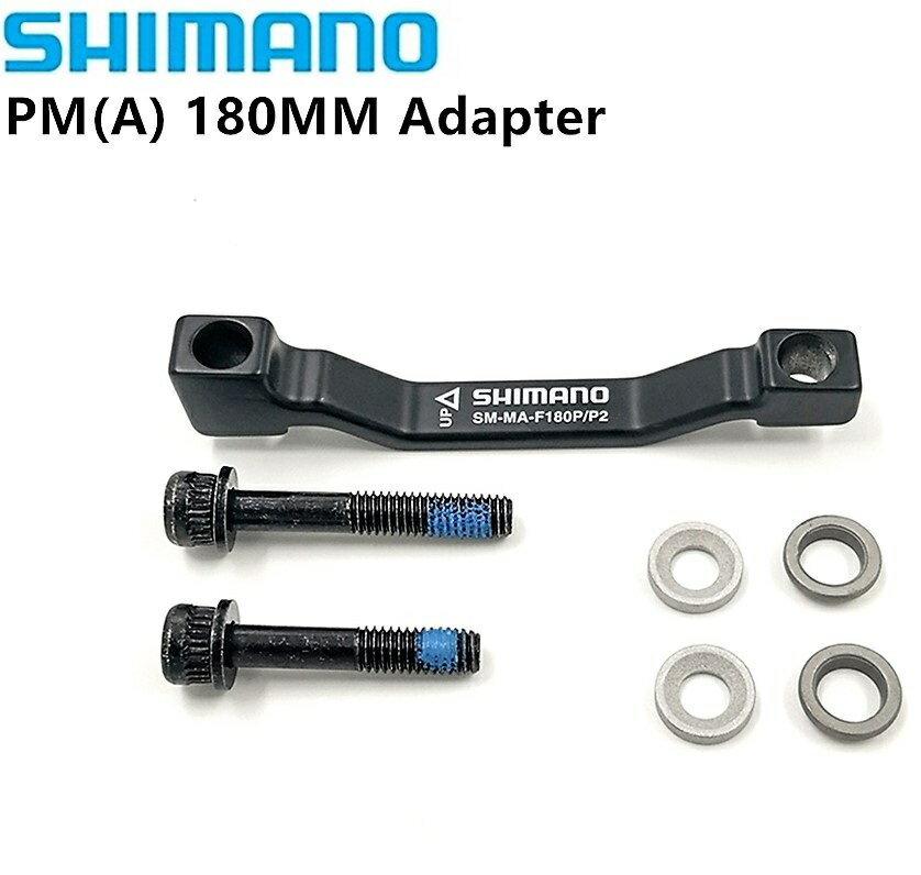 【即納】シマノ(SHIMANO) 純正 SM-MA-F180P/P2 POST ポストマウント 180mm ローター対応 ディスクブレーキ マウントアダプタ★自転車 自転車パーツ