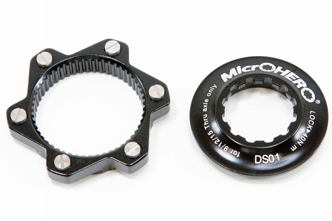 【即納】【軽量26g】MicrOHERO CNC アルミ合金製 6穴ローター/センターロック式ロータ ...