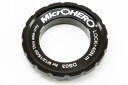 【即納】【軽量9g】MicrOHERO CNC アルミ合金製 6穴ローター/センターロック式ローター ディスクブレーキ ローター変換アダプター 簡単取り付け D...