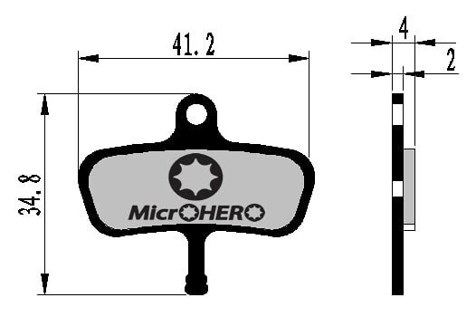 【即納】MicrOHERO製　高温焼結　汎用　スラム（SRAM）　エイヴィッド（AVID）　コ...