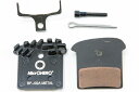 【即納】MicrOHERO製 放熱フィン付き ラジエター付き シマノ（SHIMANO）G03S,G04Ti,G04S,G03A,J04C,J03A,J02A互換 BR-M985 BR-M785 BR-M666 新型 SLX XT XTR用 ディスクブレーキパッド メタルパッド BP-J02A