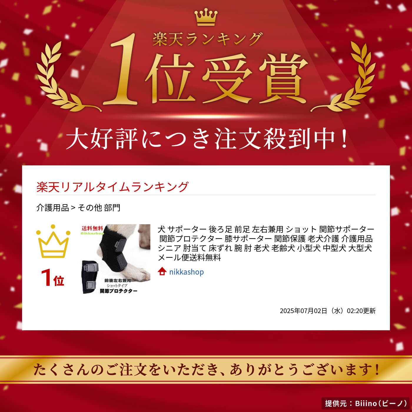 【楽天ランキング1位受賞】犬 サポーター 後ろ足 前足 左右兼用 ショット 関節サポーター 関節プロテクター 膝サポーター 関節保護 老犬介護 介護用品 シニア 肘当て 床ずれ 腕 肘 老犬 老齢犬 小型犬 中型犬 大型犬 メール便送料無料 2