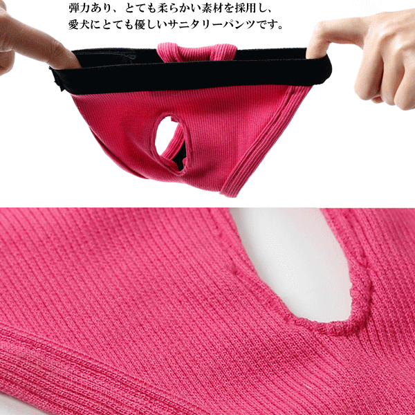 犬服 ドッグウェア サニタリーパンツ 生理パンツ マナーパンツ まわしタイプ おむつカバー 女の子用 発情期用 メス 生理用 マーキング 尿もれ オシッコ対策 ずれない マナー ズレ防止 ドッグカフェ 室内 おでかけ ドライブメール便送料無料