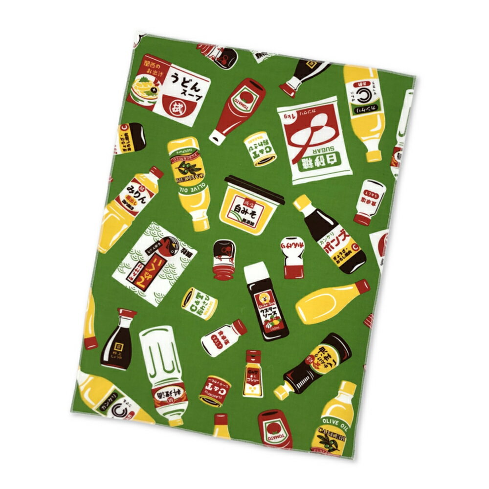 特価品 2枚あわせの てぬぐいフキン cankeri 調味料