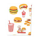 てぬぐい cankeri ハンバーガー