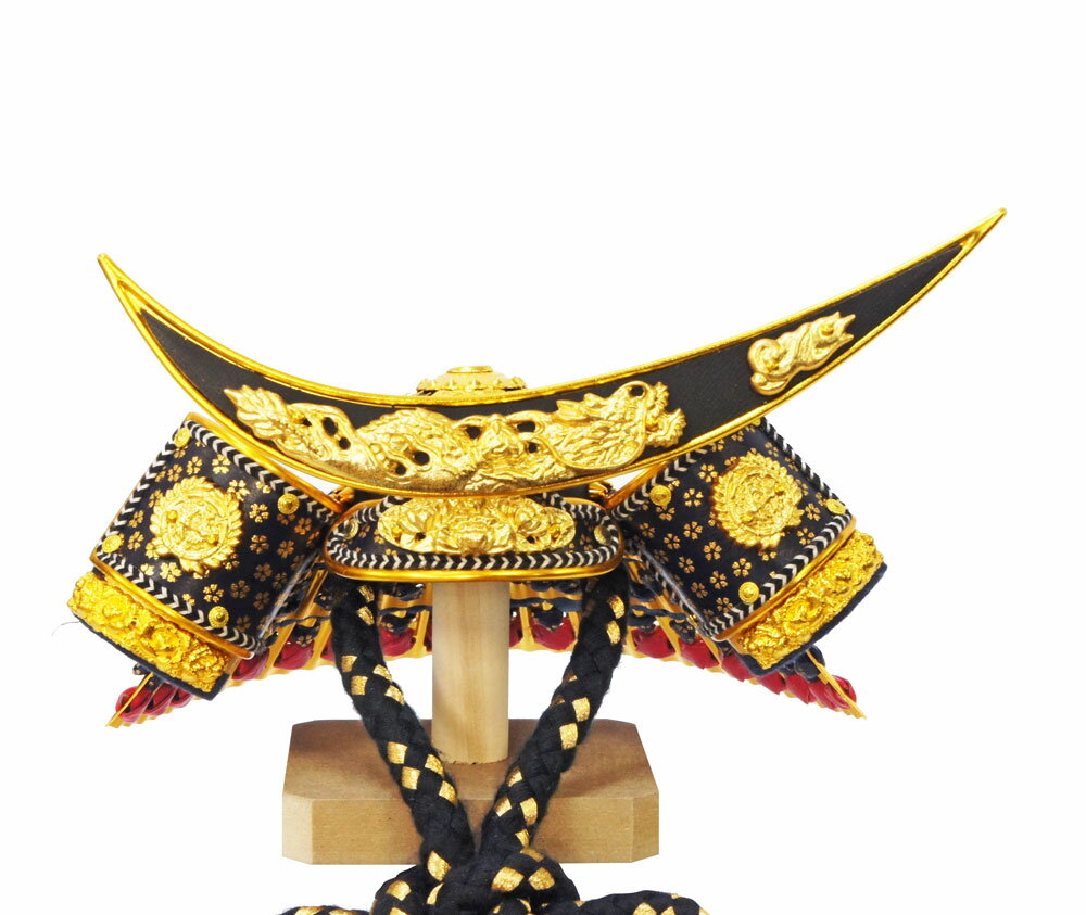 【本日ポイント5倍】五月人形 コンパクト おしゃれ 伊達政宗 上杉謙信 コンパクト飾り 龍玉作特上兜飾り【名前旗付き】