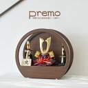 五月人形 コンパクト Premo アクリル おしゃれ 兜飾り 端午の節句 5月人形 インテリア【名前旗付き】