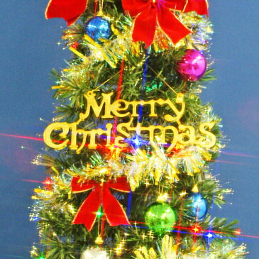 【全品ポイント10倍】クリスマスツリー 北欧 おしゃれ 180cmファイバーツリーセット12　LED48球付き オーナメント セット LED