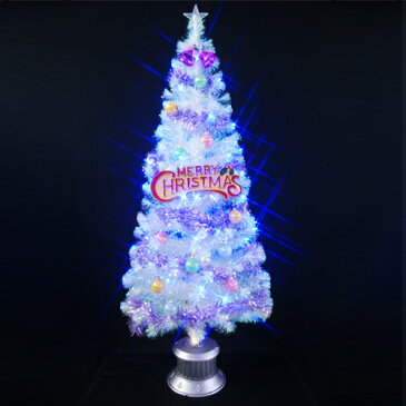 【全品ポイント10倍】クリスマスツリー 北欧 おしゃれ クリスタルファイバーツリー180cm オーナメント セット LED