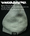 THRASHER MAGAZINE (US企画) ニットキャップ ビーニー スラッシャー Sk8goat SAD Beanie GREY スケボー SKATE SK8 スケートボード