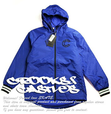 CROOKS & Castles ナイロンジャケット クルックス Men's Woven Anorak Brigand スケボー SKATE SK8 スケートボード HARD CORE PUNK ハードコア パンク HIPHOP ヒップホップ SURF サーフ レゲエ reggae スノボー スノーボード Snowboard NINJA X