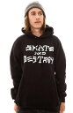 Thrasher (スラッシャー) US パーカー プルオーバー Skate and Destroy Pullover Hood Black スケボー SKATE SK8 スケートボード