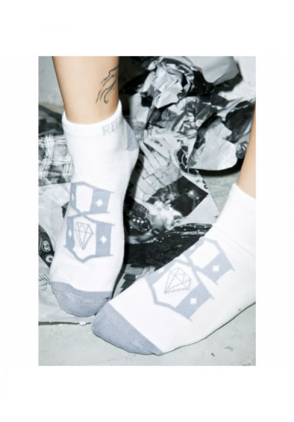 REBEL8 ショート丈 ソックス 靴下 レベルエイト STEALTH SOCKS スケボー SKATE SK8 スケートボード HARD CORE PUNK ハードコア パンク HIPHOP ヒップホップ SURF サーフ スノボー スノーボード Snowboard NINJA X（B）