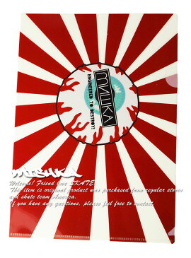 MISHKA A4 クリアファイル 事務用品 ミシカ KEEP WATCH Dating chapter Clear File Red スケボー SKATE SK8 スケートボード HARD CORE PUNK ハードコア パンク HIPHOP ヒップホップ SURF サーフ レゲエ reggae スノボー スノーボード Snowboard NINJA X