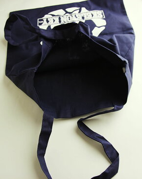 Skeleton Key MFG(スケルトンキー)トートバッグ カバン エコバッグ Middle Finger Tote Bag Navy Blue スケボー SKATE SK8 スケートボード HARD CORE PUNK ハードコア パンク HIPHOP ヒップホップ SURF サーフ レゲエ reggae スノボー スノーボード Snowboard NINJA X