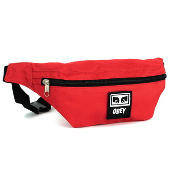 OBEY(オベイ)ウェストポーチ ボディバッグ Daily Sling Pack Hot Red スケボー SKATE SK8 スケートボード HARD CORE PUNK ハードコア パンク HIPHOP ヒップホップ SURF サーフ レゲエ reggae スノボー スノーボード Snowboard NINJA X