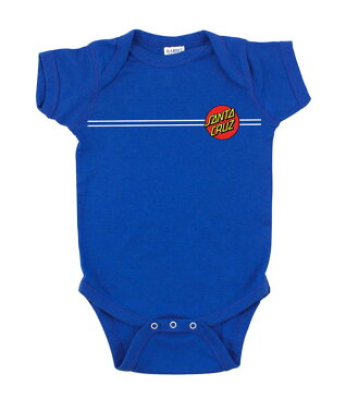 Santa Cruz(サンタクルーズ)赤ちゃん ベビー ロンパース 新生児 Baby Classic Dot One Piece Infant Onesie Royal Blue スケボー SKATE SK8 スケートボード HARD CORE PUNK ハードコア パンク HIPHOP ヒップホップ SURF サーフ レゲエ reggae スノボー スノーボード