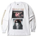 BORN X RAISED ({[AhCYh) T OTVc  CLAYTON L/S TEE White