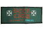 BEER CITY SKATEBOARDS/RECORDS (ӥƥ) åڥ ѥå ɽ Iron Cross patch Green