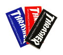THRASHER MAGZINE(スラッシャー)(US企画)ミニステッカー シール SKATE MAG MINI(Black/Red/Blue)Logo Sticker スケボー SKATE SK8 スケートボード HARD CORE PUNK ハードコア パンク HIPHOP ヒップホップ SURF サーフ レゲエ reggae スノボー スノーボード Snowboard