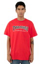 Thrasher (XbV[) US TVc Outlined T-Shirt Red XP{[ SKATE SK8 XP[g{[h