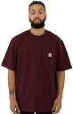 CARHARTT (J[n[g) US TVc (K87) Workwear Pocket T-Shirt Port |Pbgt n