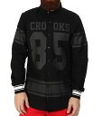 CROOKS & Castles (NbNX Ah LbXY) Vc  Ravager Woven L/S Button Down Shirt Black