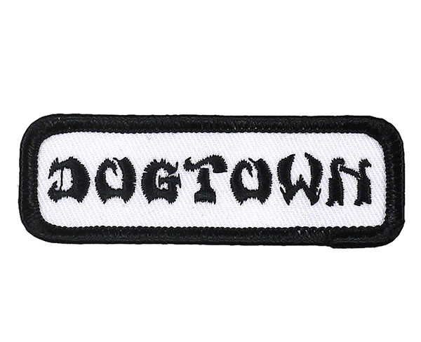 楽天スケボーウェア NINJAXDogtown Skateboards （ドッグタウン） ワッペン パッチ 刺繍 DT Workshirt Patch 3