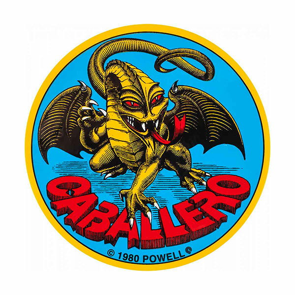 Powell Peralta (パウエル) ステッカー シール Cab Dragon Sticker - 3.5" スケボー SKATE SK8 スケートボード