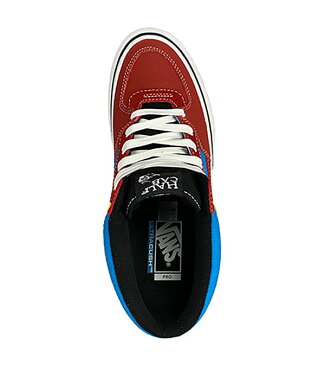 Vans(ヴァンズ/バンズ)ハーフキャブ ミドルカット スニーカー シューズ Knee Slide Half Cab Pro Shoes Red/Blue キャバレロ スケボー SKATE SK8 スケートボード HARD CORE PUNK ハードコア パンク HIPHOP ヒップホップ SURF サーフ レゲエ reggae スノボー スノーボード