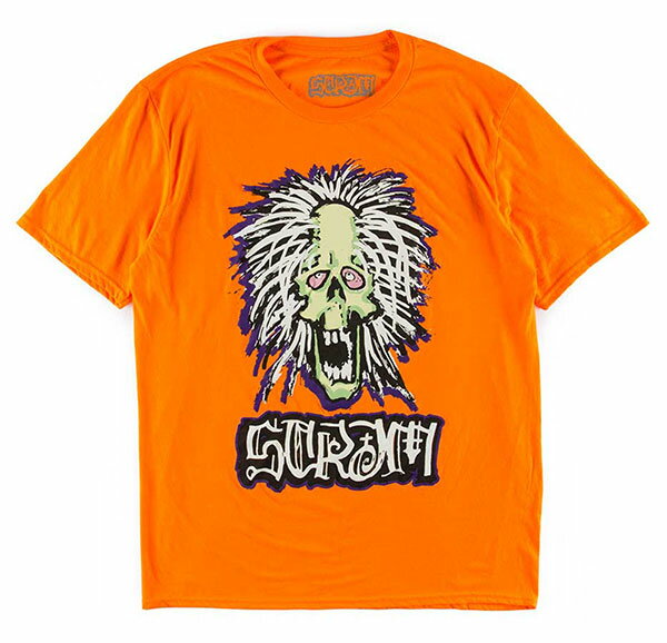 Scram Earthskii Skateboards()T Gravedigger T-Shirt Orange ܡ ...