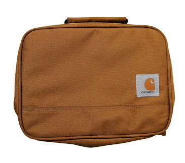 Carhartt(カーハート)お弁当ケース ランチボックス LUNCH BOX Brown スケボー SKATE SK8 スケートボード HARD CORE PUNK ハードコア パンク HIPHOP ヒップホップ SURF サーフ レゲエ reggae スノボー スノーボード Snowboard NINJA X