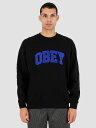 OBEY (IxC) g[i[ XEFbg Uni Crew Black