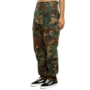 ROTHCO(ロスコ)カーゴパンツ 軍物 迷彩 BDU Pant Woodland Camo スケボー SKATE SK8 スケートボード HARD CORE PUNK ハードコア パンク HIPHOP ヒップホップ SURF サーフ レゲエ reggae スノボー スノーボード Snowboard NINJA X