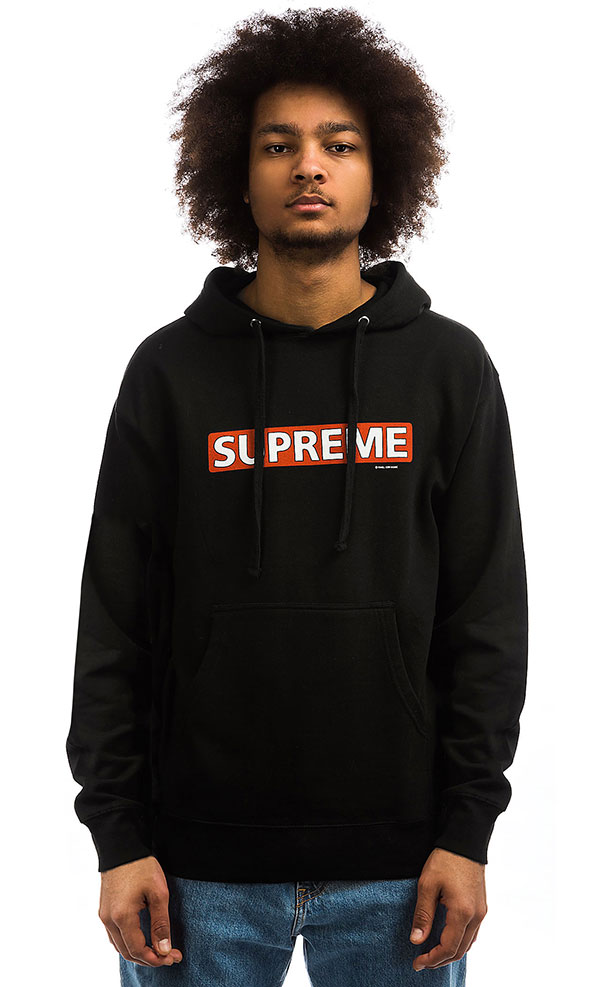 Powell Peralta (パウエル) パーカー プルオーバー Supreme Mid-Weight Pullover Hoodie Black スケボー SK8 Skate スケートボード