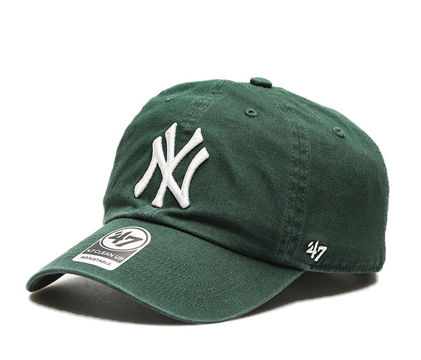 47 (եƥ֥) ١ܡ륭å å åɥϥå Yankees 47 CLEAN UP Dark Green 󥭡 ᥸㡼꡼