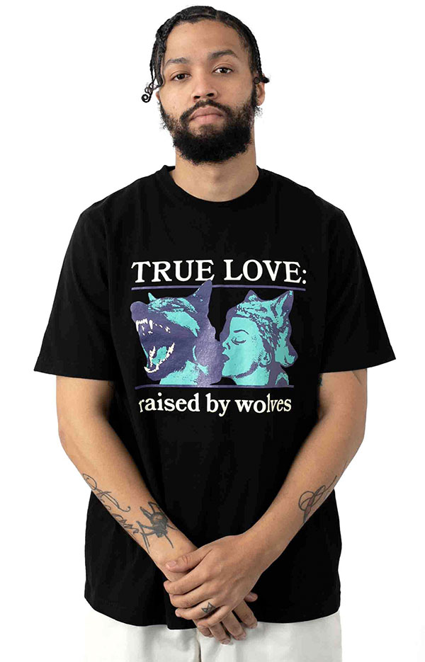 Raised By Wolves (レイズドバイウルブス) Tシャツ Absolutes T-Shirt Black