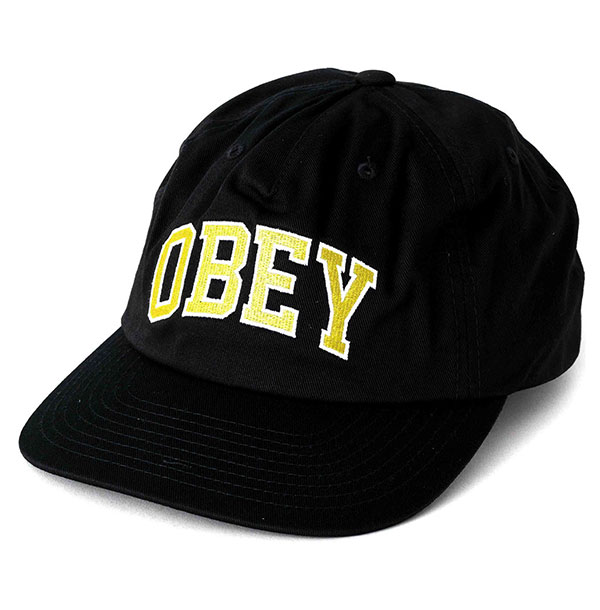 オーベイ OBEY (オベイ) US キャップ スナップバックハット 帽子 DTP Snap-Back Hat Black