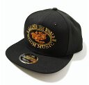 楽天スケボーウェア NINJAXNINJA X （ニンジャエックス） オリジナル キャップ スナップバックハット 帽子 ニューエラ NEW ERA Doom Music Snap-back Hat Black