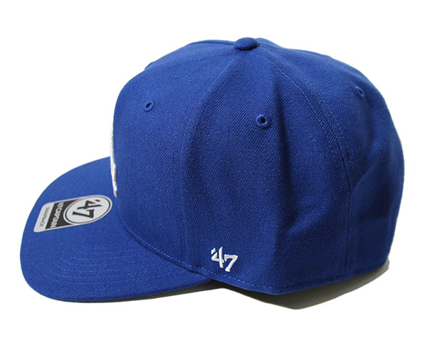 47brand (フォーティーセブン) ドジャース キャップ スナップバックハット 帽子 Dodgers Sure Shot ’47 CAPTAIN Royal MLB メジャーリーグ