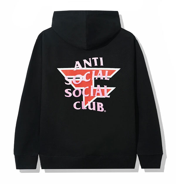 AntiSocialSocialClub (アンチソーシャルソーシャルクラブ) パーカー プルオーバー ASSC x FaZe Clan Black Hoodie e-Sports eスポーツ GAME ゲーム メンズ カジュアル ストリート スケボー SKATE SK8 スケートボード HARD CORE PUNK ハードコア パンク HIPHOP ヒップホップ