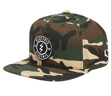 Electric (エレクトリック) キャップ スナップバックハット Voltage Snapback Hat Camo (カモフラージュ/迷彩) スノボー スノーボード Snowboard