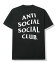 AntiSocialSocialClub (륽륯) T Mind Games Black Tee