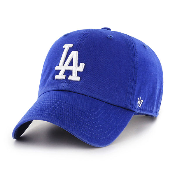 ’47 Brand (フォーティーセブン) キッズ ドジャース キャップ Dodgers Kids ’47 CLEAN UP Royal Blue ベースボールキャップ ダッドハット メジャーリーグ