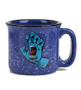 Santa Cruz (サンタクルーズ) スープカップ マグカップ コップ 陶器 Screaming Hand Mug Blue Speckle スクリーミングハンド スケボー SKATE SK8 スケートボード HARD CORE PUNK ハードコア パンク HIPHOP ヒップホップ SURF サーフ レゲエ reggae スノボー スノーボード